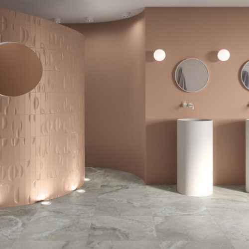 Loop Terracotta 6,3X25-Tellidis Bath and Floor Experts