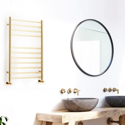 Bellavia Brushed Brass 75×50-Tellidis Bath and Floor Experts